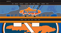 Desktop Screenshot of islanderhockey.ca